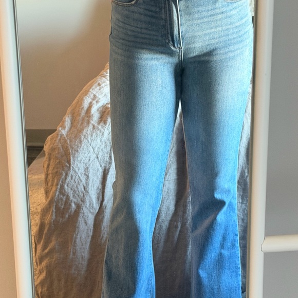 PAIGE Laurel Canyon High Rise Flare Jeans in Marienne - Picture 2 of 2